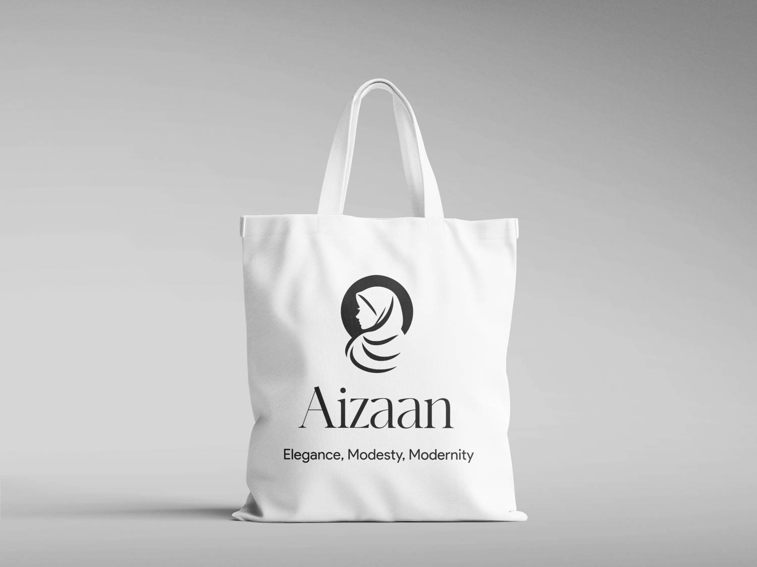 Aizaan Branded Tote Bag Design